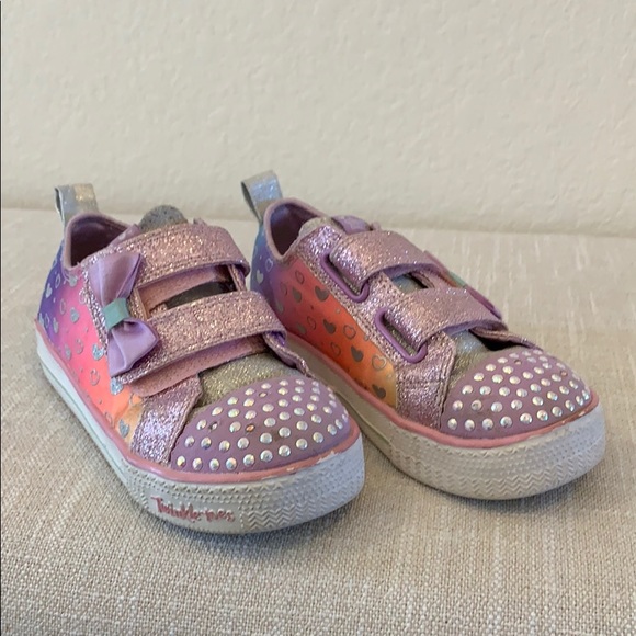 Skechers Other - Sketchers twinkle toes girls size 11